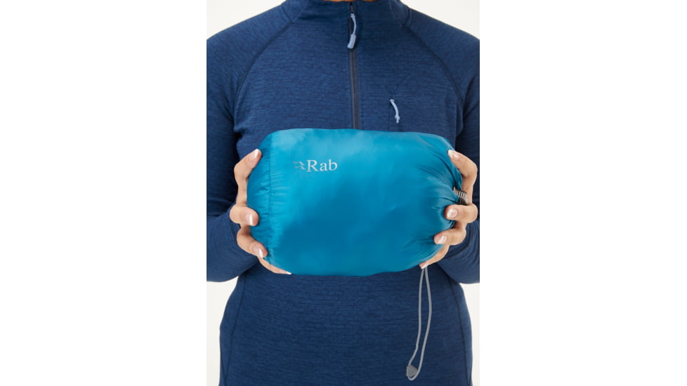 Rab Microlight Alpine Jacket - Women's, 8 UK, Meltwater, QDB-13-MEL-08