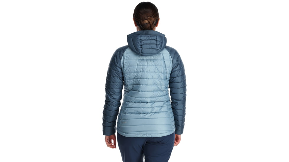 Rab Microlight Alpine Jacket - Women's, 8 UK, Orion Blue/Citadel, QDB-13-OBC-08