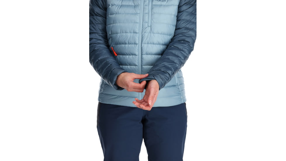 Rab Microlight Alpine Jacket - Women's, 8 UK, Orion Blue/Citadel, QDB-13-OBC-08