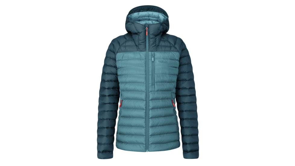 Rab Microlight Alpine Jacket - Women's, 8 UK, Orion Blue/Citadel, QDB-13-OBC-08