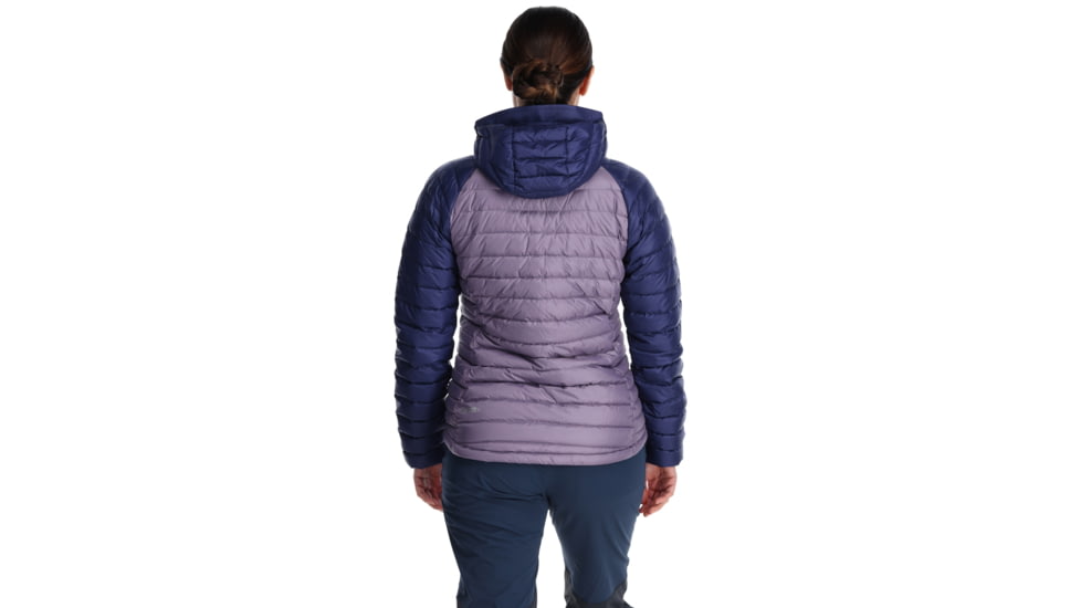 Rab Microlight Alpine Jacket - Women's, 14 UK, Patriot Blue/Purple Sage, QDB-13-PTP-14