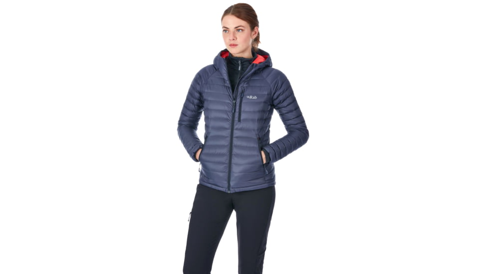 Rab Microlight Alpine Jacket - Women's, 16 UK, Steel/Passata, QDA-92-ST-16