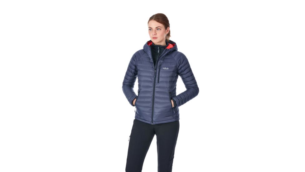 Rab Microlight Alpine Jacket - Women's, 18 UK, Steel/Passata, QDA-92-ST-18