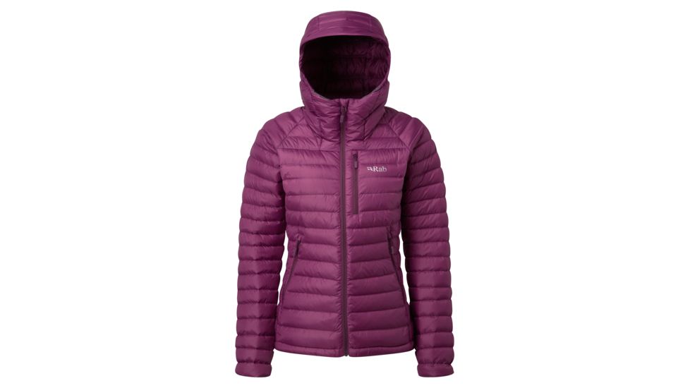 Rab Microlight Alpine Jacket - Women's, 10 UK, Violet/Dark Violet, QDA-92-VI-10-DEMO