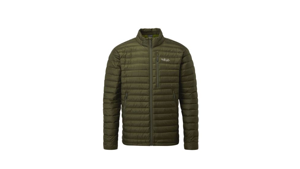 Rab Microlight Jacket, Army/Cactus, 2XL, QDA-94-AR-XXL