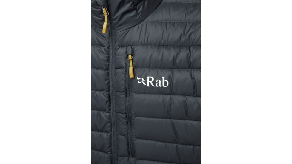 Rab Microlight Jacket - Mens, Beluga, Extra Large, QDB-16-BE-XL
