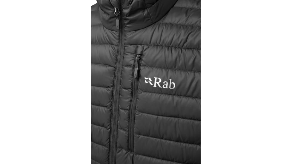 Rab Microlight Jacket - Mens, Black, Large, QDB-16-BL-L
