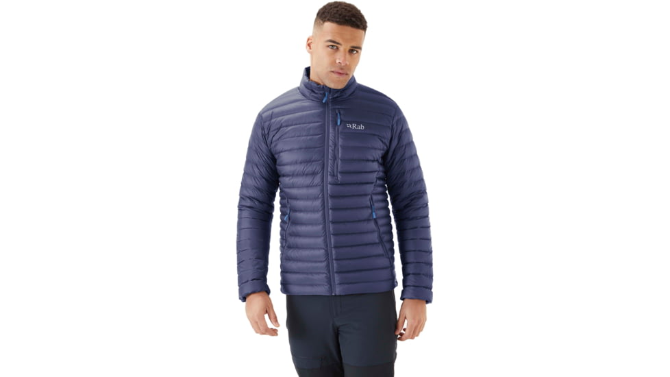 Rab Microlight Jacket - Mens, Deep Ink/Denim, Small, QDB-16-DIK-SML