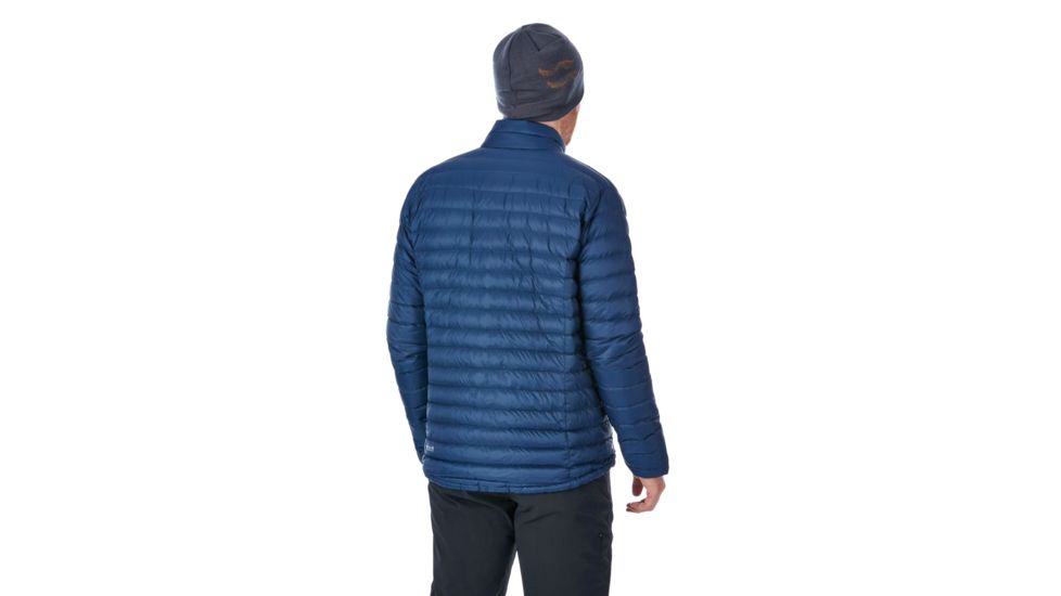 Rab Microlight Jacket - Mens, Deep ink/Footprint, Medium, QDA-94-DI-M