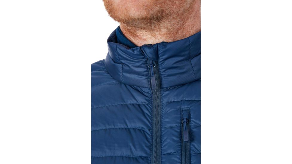 Rab Microlight Jacket - Mens, Deep ink/Footprint, Medium, QDA-94-DI-M