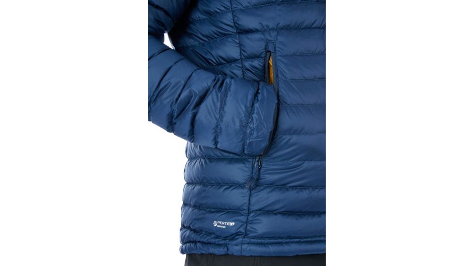 Rab Microlight Jacket - Mens, Deep ink/Footprint, Medium, QDA-94-DI-M