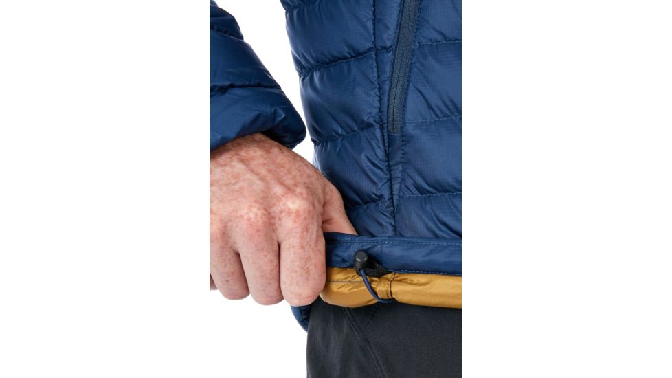 Rab Microlight Jacket - Mens, Deep ink/Footprint, Medium, QDA-94-DI-M