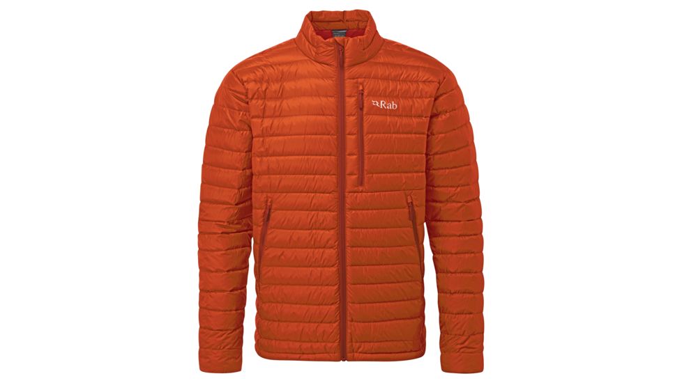 Rab Microlight Jacket - Mens, Firecracker/Red Clay, Small, QDA-94-FC-S