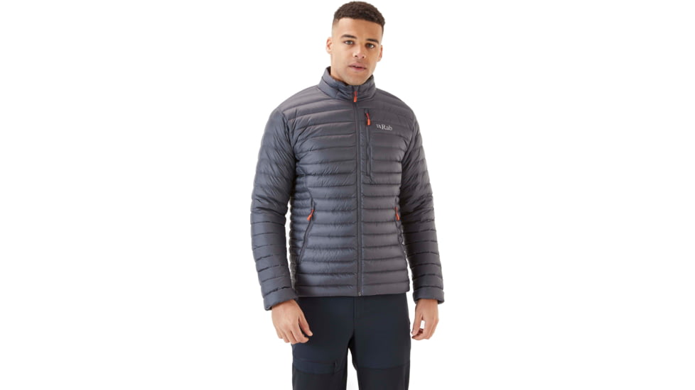 Rab Microlight Jacket - Mens, Graphene, Extra Small, QDB-16-GRH-XSM