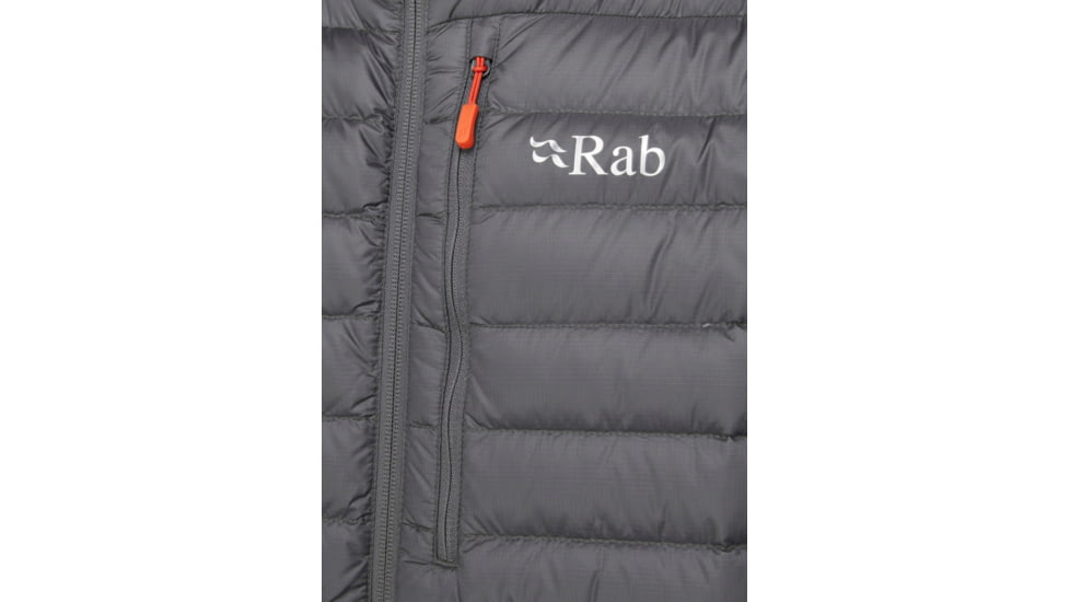 Rab Microlight Jacket - Mens, Graphene, Extra Small, QDB-16-GRH-XSM