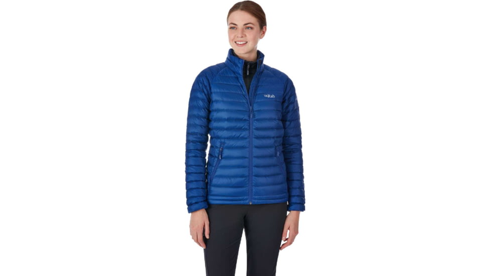 Rab Microlight Jacket - Womens, Blueprint/Celestial, Extra Large, QDA-95-BP-16