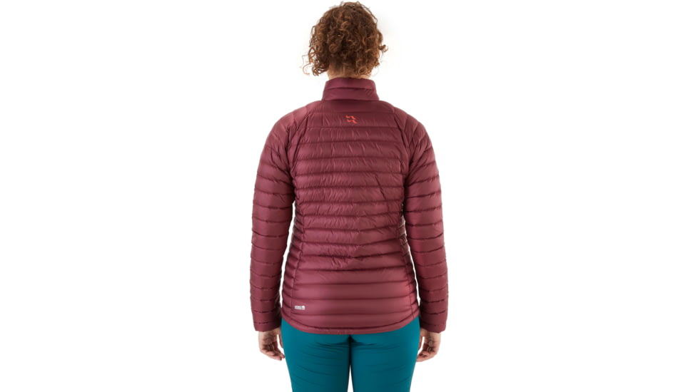 Rab Microlight Jacket - Womens, Deep Heather, Extra Small, QDB-17-DEH-08