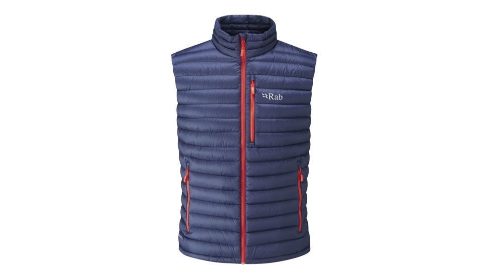 Rab Microlight Vest - Men's, Twilight/Shark, Medium