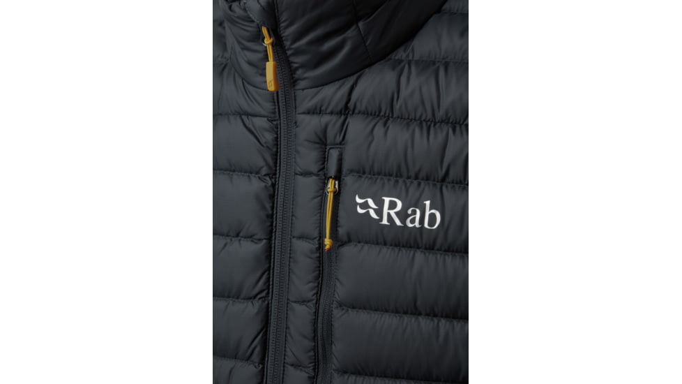 Rab Microlight Vest - Men's, Beluga, 2XL, QDB-18-BE-XXL