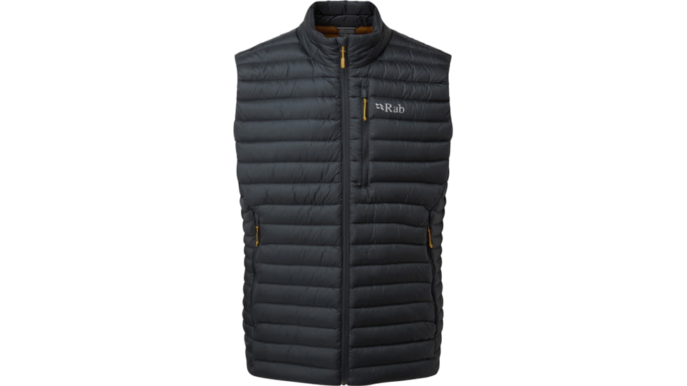 Rab Microlight Vest - Men's, Beluga, 2XL, QDB-18-BE-XXL