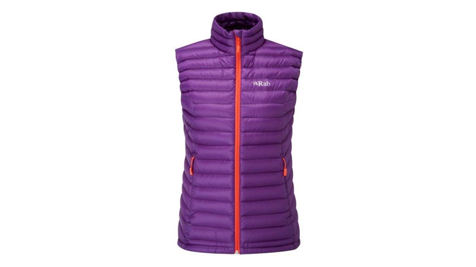 Rab Microlight Vest - Women's, Nightshade/Horizon, XL, 16, QDA-67-NI-16
