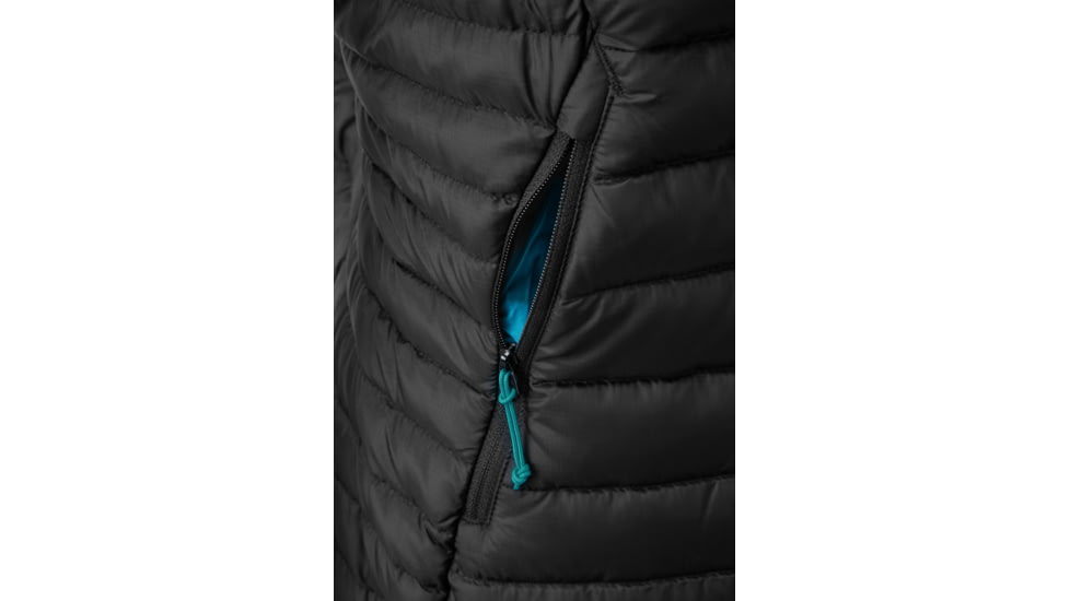 Rab Microlight Vest - Womens, Black, 10, QDB-19-BL-10