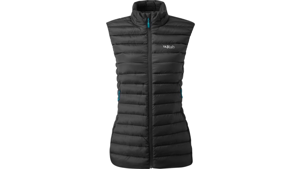 Rab Microlight Vest - Womens, Black, 10, QDB-19-BL-10