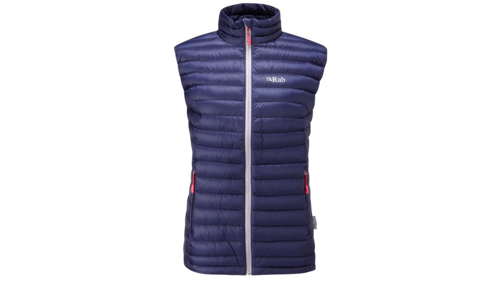 Rab Microlight Vest - Women's, Twilight/Fuschia, XL, 16, QDA-67-TW-16