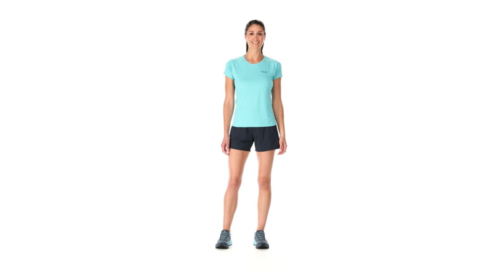 Rab Momentum Shorts - Women's, 16 UK, Beluga, QFV-30-BEL-16-04