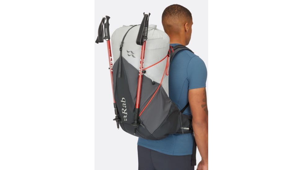 Rab Muon 40 Daypack, Pewter/Graphene, Medium, QAP-49-PEG-MED