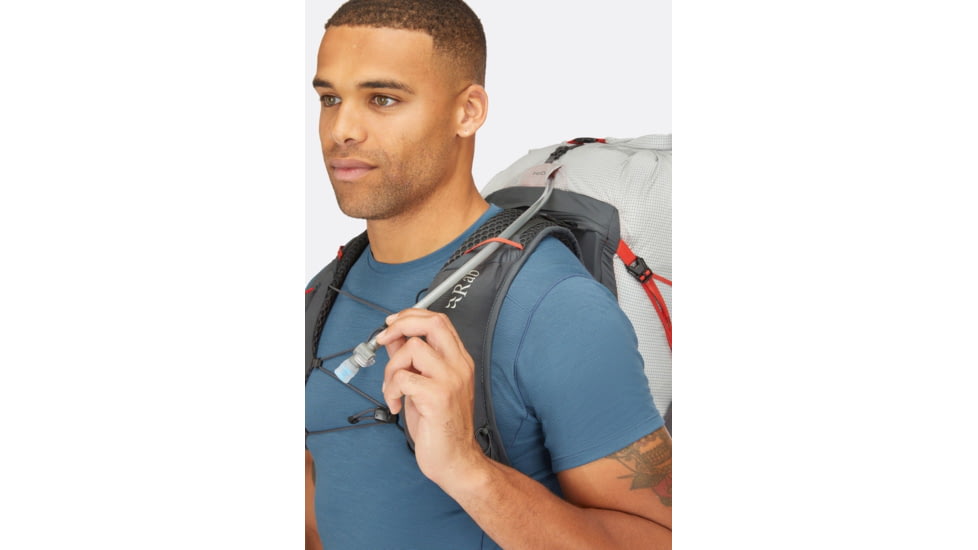 Rab Muon 40 Daypack, Pewter/Graphene, Medium, QAP-49-PEG-MED