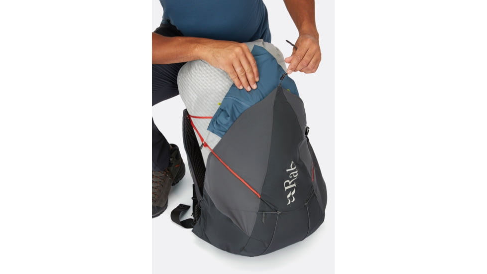 Rab Muon 40 Daypack, Pewter/Graphene, Medium, QAP-49-PEG-MED