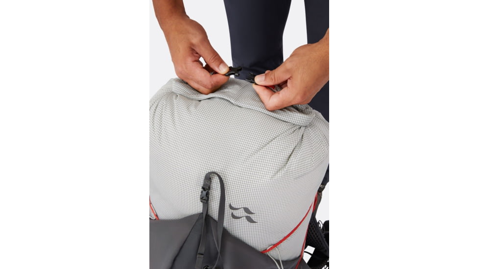 Rab Muon 40 Daypack, Pewter/Graphene, Medium, QAP-49-PEG-MED