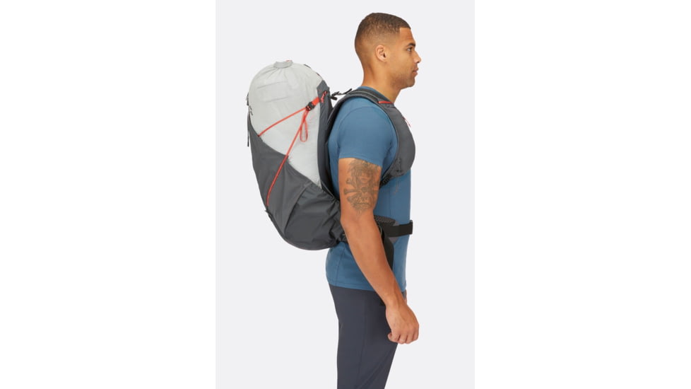 Rab Muon 40 Daypack, Pewter/Graphene, Medium, QAP-49-PEG-MED