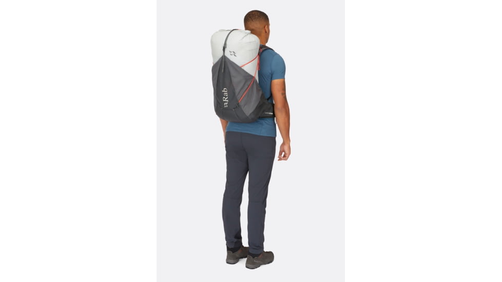 Rab Muon 40 Daypack, Pewter/Graphene, Medium, QAP-49-PEG-MED