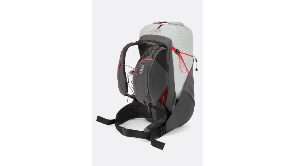 Rab Muon 40 Daypack, Pewter/Graphene, Medium, QAP-49-PEG-MED