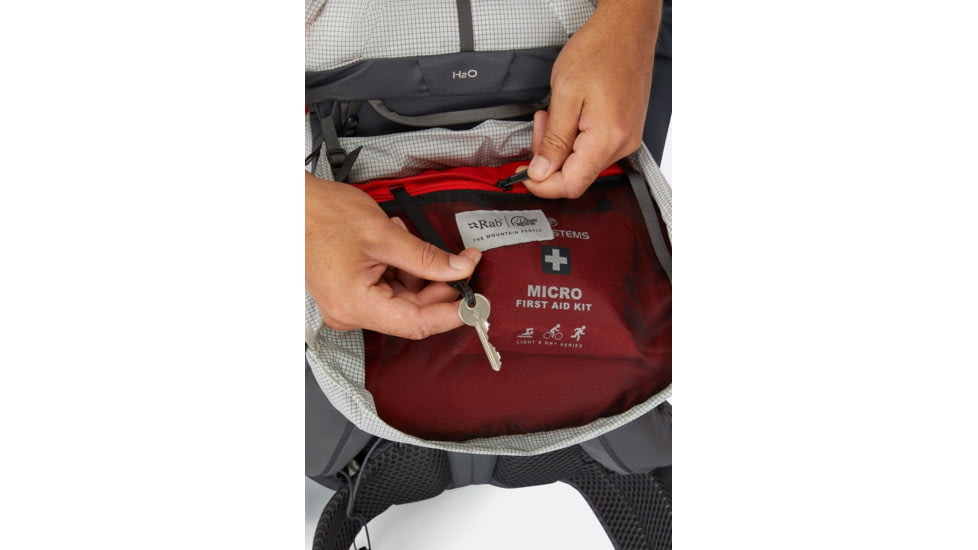 Rab Muon 50 Daypack, Pewter/Graphene, Medium, QAP-48-PEG-MED