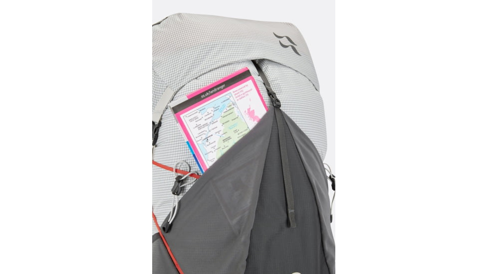 Rab Muon 50 Daypack, Pewter/Graphene, Medium, QAP-48-PEG-MED