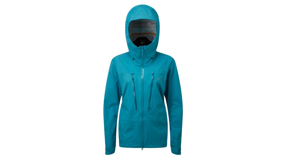 Rab Muztag DV Jacket - Women's, Serenity, Medium, QWG-12-SE-12-DEMO