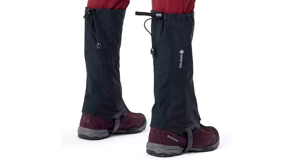 Rab Muztag GTX Gaiter - Women's, Black, Medium, ASR-G39-BL-M