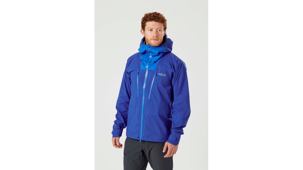 Rab Muztag GTX Pro Jacket - Mens, Celestial/Polar Blue, Small, QWG-63-CE-S