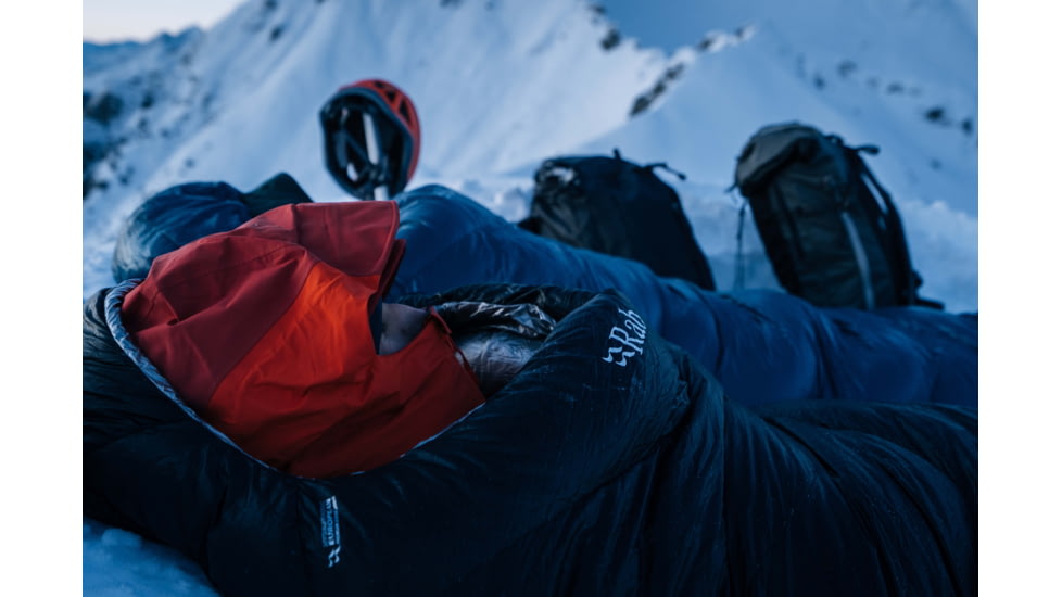 Rab Mythic Ultra 180 Sleeping Bag - Mens, Black, Regular, Left Zip, QSI-34-BL-LZ