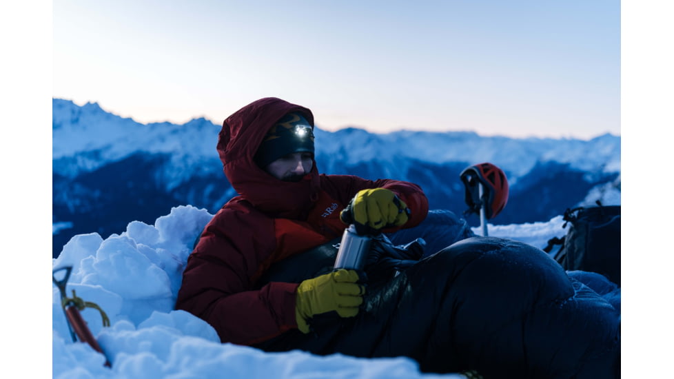 Rab Mythic Ultra 180 Sleeping Bag - Mens, Black, Regular, Left Zip, QSI-34-BL-LZ