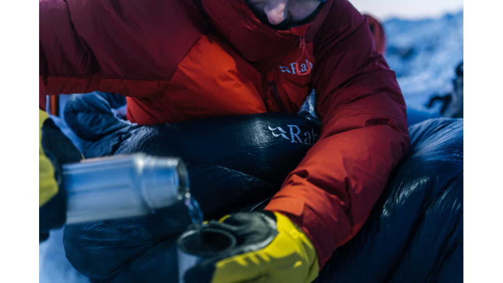 Rab Mythic Ultra 180 Sleeping Bag - Mens, Black, Regular, Left Zip, QSI-34-BL-LZ
