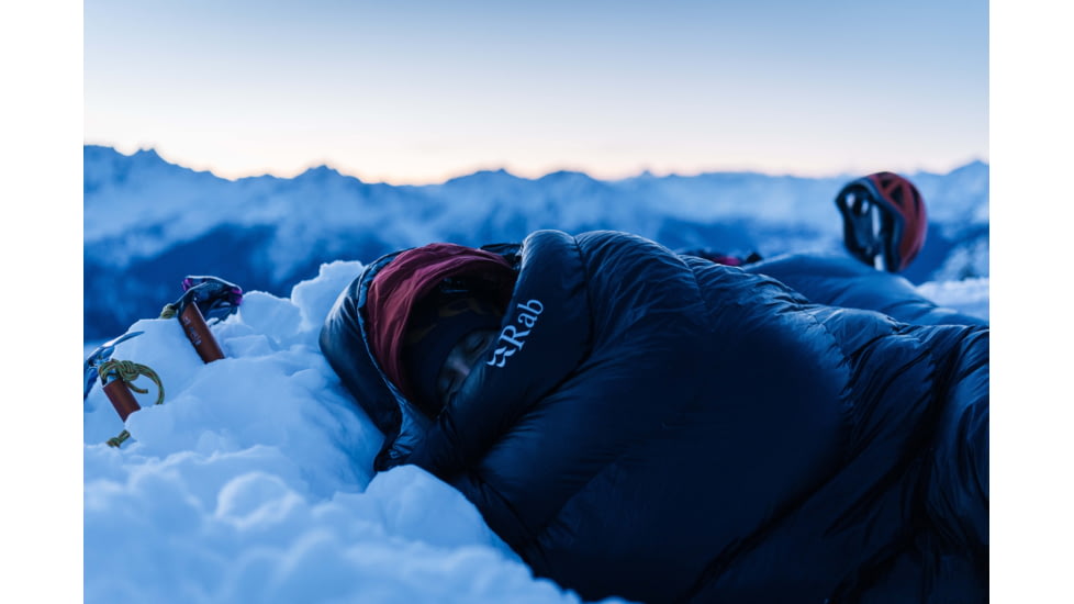 Rab Mythic Ultra 180 Sleeping Bag - Mens, Black, Regular, Left Zip, QSI-34-BL-LZ