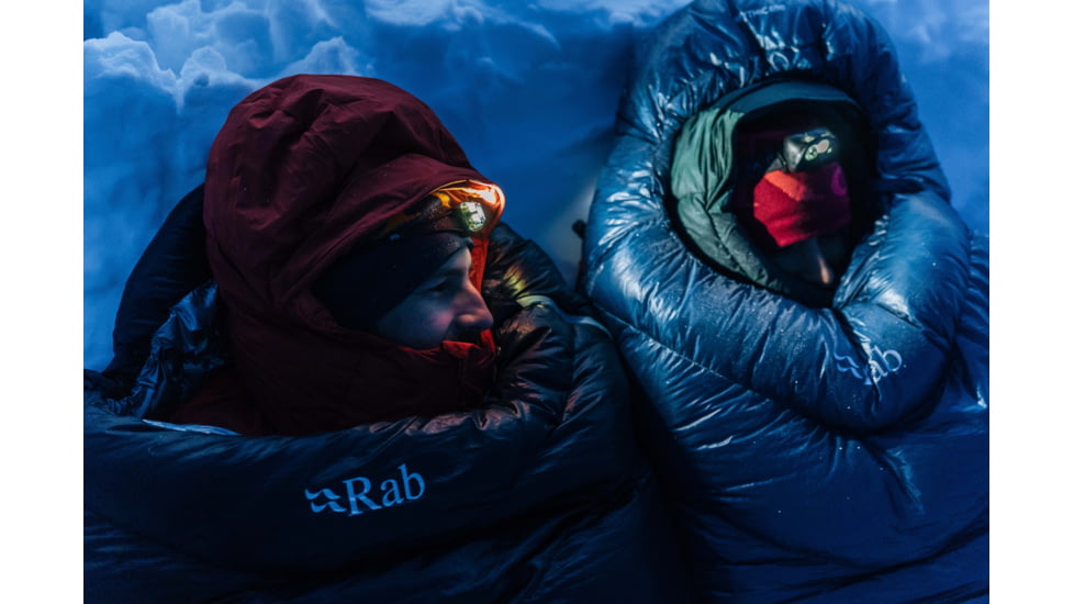 Rab Mythic Ultra 180 Sleeping Bag - Mens, Black, Regular, Left Zip, QSI-34-BL-LZ