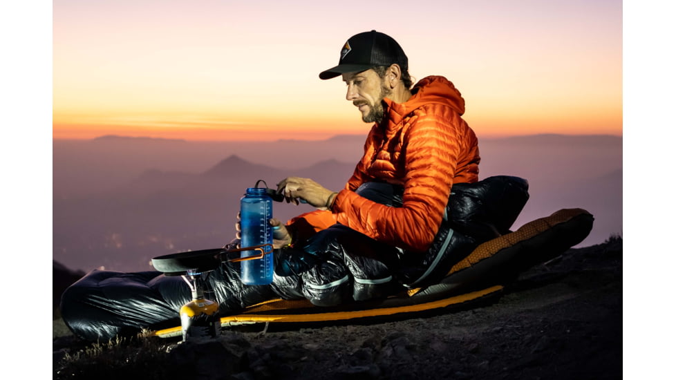 Rab Mythic Ultra 180 Sleeping Bag - Mens, Black, Regular, Left Zip, QSI-34-BL-LZ