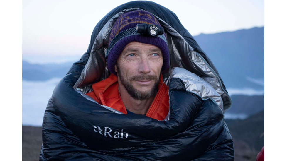 Rab Mythic Ultra 180 Sleeping Bag - Mens, Black, Regular, Left Zip, QSI-34-BL-LZ