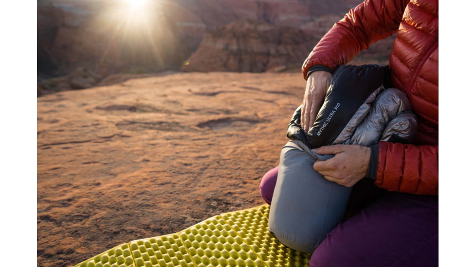Rab Mythic Ultra 180 Sleeping Bag - Mens, Black, Regular, Left Zip, QSI-34-BL-LZ