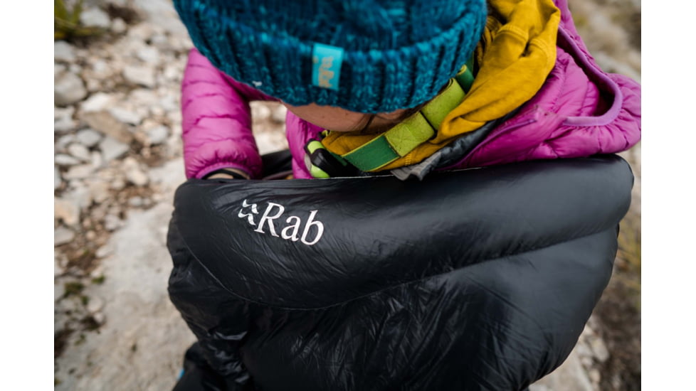 Rab Mythic Ultra 180 Sleeping Bag - Mens, Black, Regular, Left Zip, QSI-34-BL-LZ